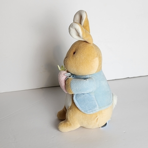 Eden plush bunny with carrot toy Beatrix Potter Peter Rabbit - Picture 4 of 9